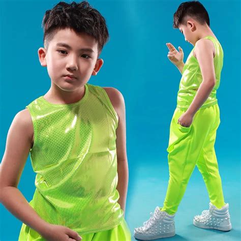 Buy Spring Summer Kids Adult Neon Green Top Children