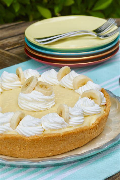 15 minute banana cream pie no bake recipe