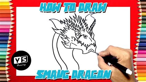 How To Draw Smaug Dragon Youtube