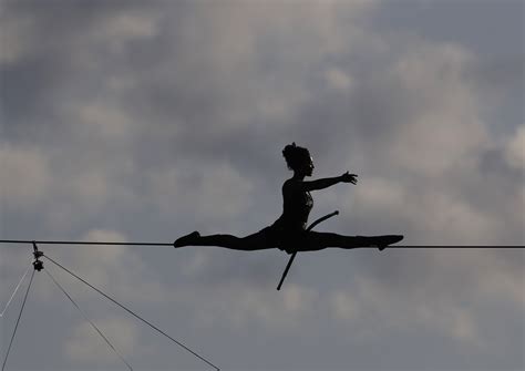 Tightrope Walkers Dance Over River Launches Prague Festival
