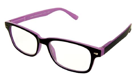 Arizona Wayfarer Bifocal Reading Glasses In Purple World Of Glasses
