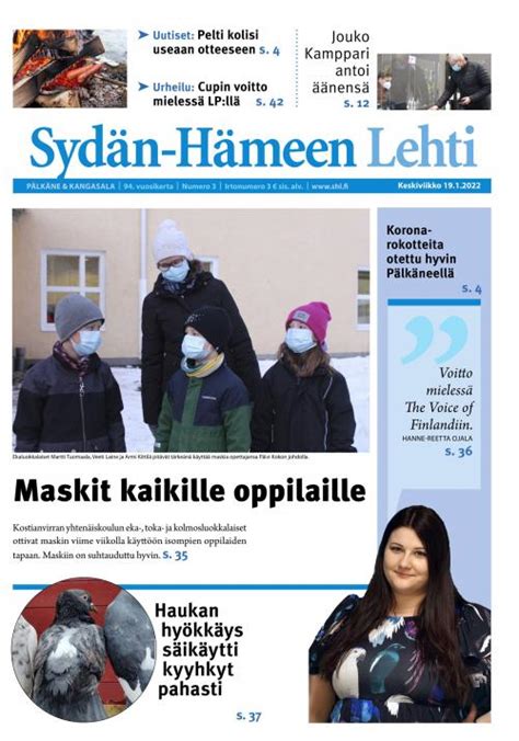 Sydän Hämeen Lehti 1912021 Lehtiluukkufi