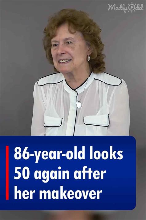 86 year old looks 50 again after her makeover short hair older women 70 year old women old