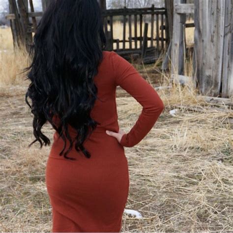 Raven Haired Hair Fashion Bodycon Dress