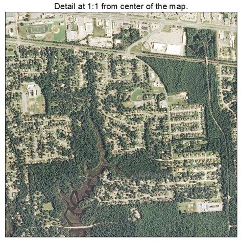 Aerial Photography Map Of Ocean Springs Ms Mississippi