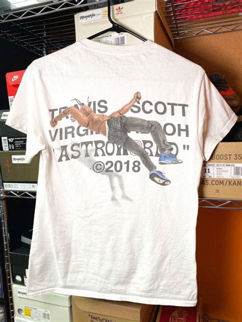 Travis Scott “travis Scott X Virgil Abloh Astroworld 2018” Tee Grailed