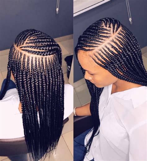 Ghana braids, like other braids, are known by a number of other names including cherokee cornrows, pencil cornrows, invisible cornrows, and even there are more benefits to opting for these amazing ghana braids hairstyles than just good looks and protective benefits too. These Are The Latest 50 Cornrow Braided Hairstyles and Ghana weaving You Need To Achieve Maximum ...