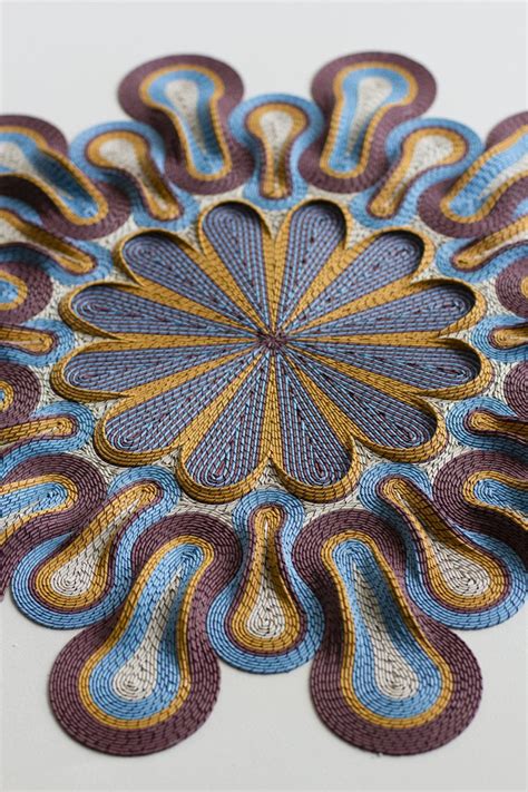 New Rolled Paper Tapestry Sculptures By Gunjan Aylawadi — Colossal