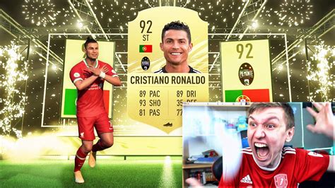 I Got Ronaldo Icon In A Pack Fifa 21 Pack Opening Youtube