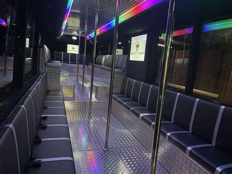 Karaoke Bus With Poles Party Bus Hire Perth