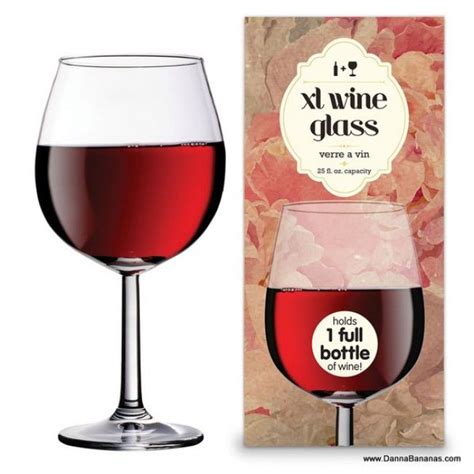Xl Wine Glass Extra Large Wine Glass Holds 1 Full Bottle Of Wine Xl Wine Glass Extra