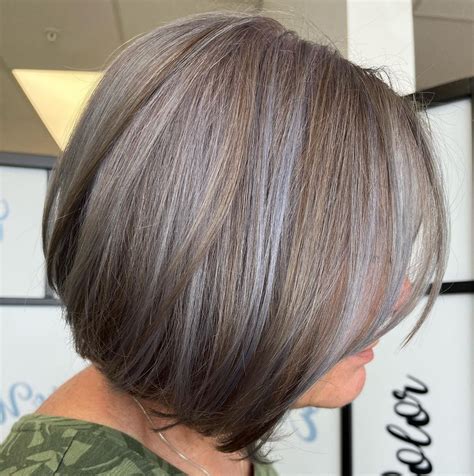 30 Coolest Ideas On Gray Blending For Dark Hair Hair Adviser In 2023 Gray Hair Highlights