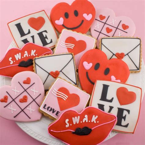 9 Very Creative Valentines Cookies Beyond Frosted Hearts With Images