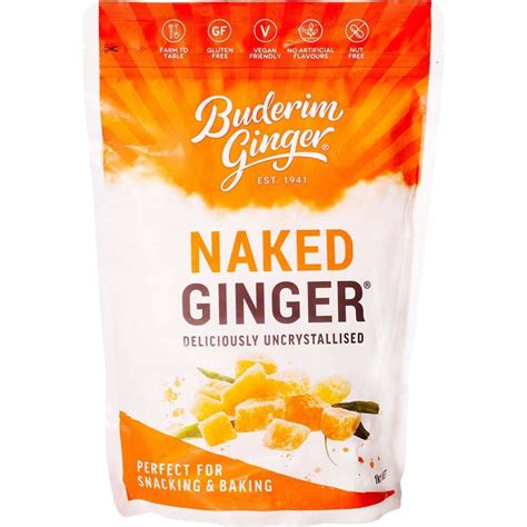 Buderim Naked Ginger Uncrystallised 1kg Woolworths