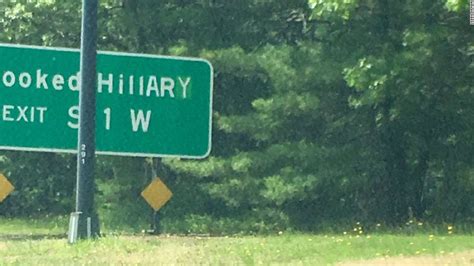 Someone Defaced A New York Street Sign To Spell Crooked Hillary Cnnpolitics