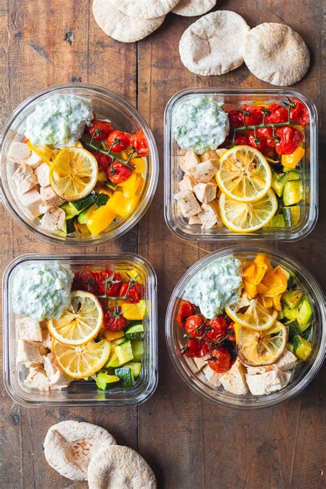This buffalo dish is perfect for any diet, lifestyle or craving you may have. Greek Chicken Meal Prep Bowls - Green Healthy Cooking