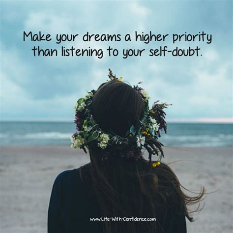 overcome your self doubt by making your dreams a higher priority online yoga teacher training