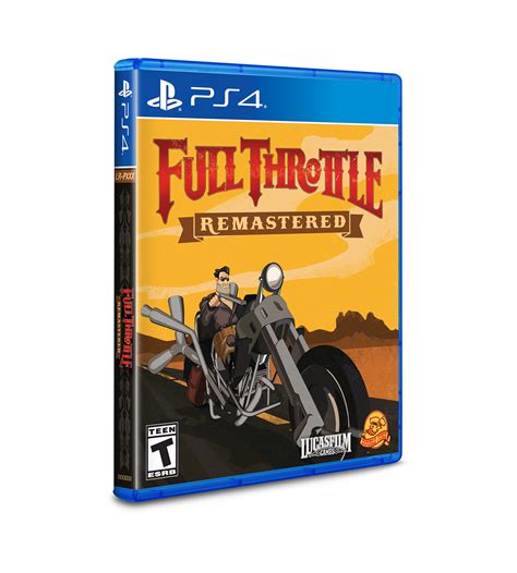 Limited Run 483 Full Throttle Remastered Ps4 Limited Run Games