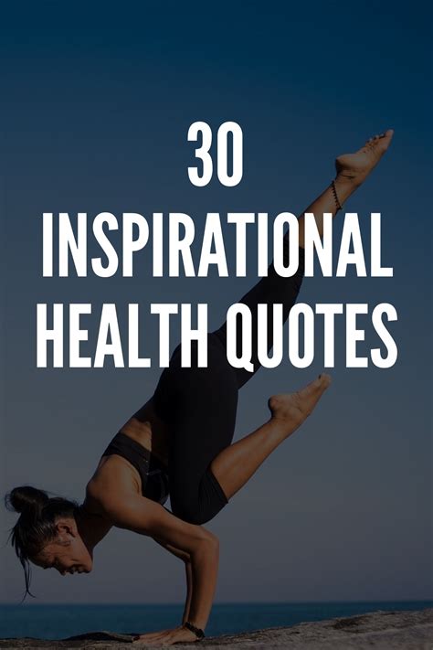 30 Inspirational Health Quotes Health Quotes Inspirational Health