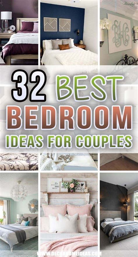 The Best Bedroom Ideas For Couples That Are Easy To Make And Use In