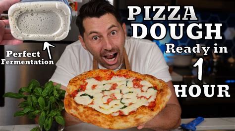 How To Make Pizza Dough Ready In Hourat Home Youtube