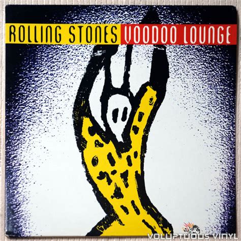 The Rolling Stones ‎ Voodoo Lounge 1994 Uk Press Incomplete Cover