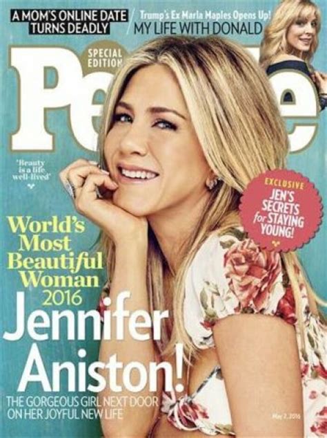 Jennifer Aniston 12 Yıl Sonra Yeniden Dünya Güzeli Magazin Haberleri