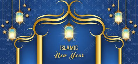 Happy New Hijri Year 1441 Islamic Background Design Great Mosque Happy