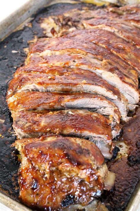 Pork spare ribs are one of the fattier cuts of meat from the hog, and contain more bone than meat. Delicious Slow Cooker Barbecue Ribs that fall off the bone ...