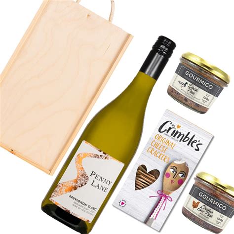 Penny Lane Sauvignon Blanc 75cl White Wine And Pate T Box Bottled