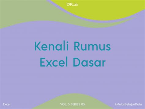 Yuk Pelajari Rumus Dasar Statistik Di Excel Vrogue