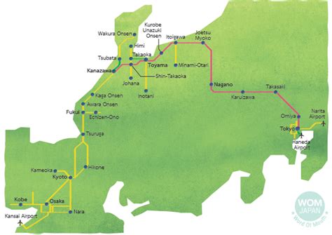 Hokuriku Shinkansen Map