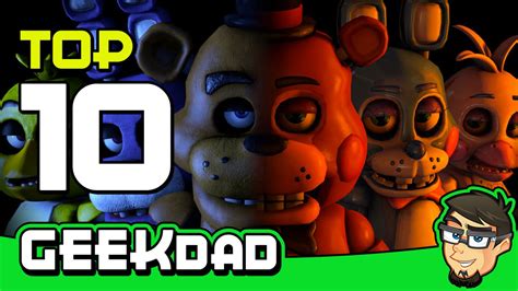 Top 10 Craziest Facts About Five Nights At Freddys Fnaf Top Ten