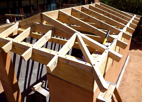 Alt Build Blog Building A Well House 4 Framing The Hip Roof