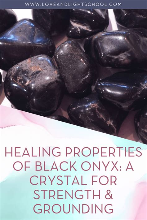 Healing Properties Of Black Onyx A Crystal For Strength And Grounding