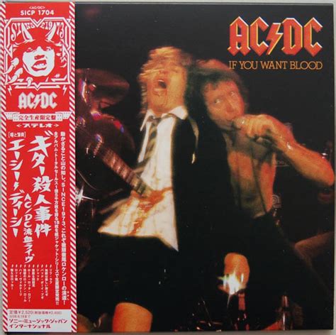 Acdc If You Want Blood Youve Got It Cd Album Reissue Remastered