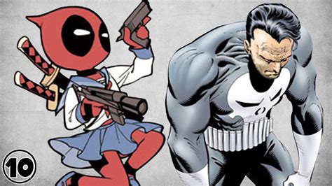 Top 10 Superheroes That Annoy The Punisher Youtube