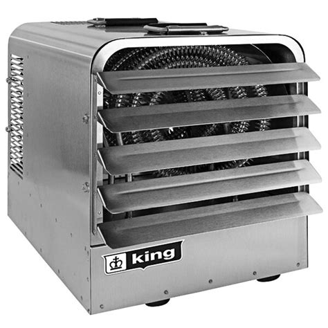 King Electric Pkbs2407 3 T Fm Stainless Steel Portable Unit Heater