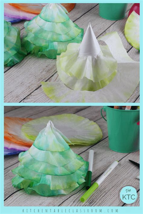 These Coffee Filter Christmas Trees Are So Easy And Inexpensive All You