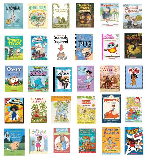 Chapter Books For Kids Series For Kindergarten1st Grade