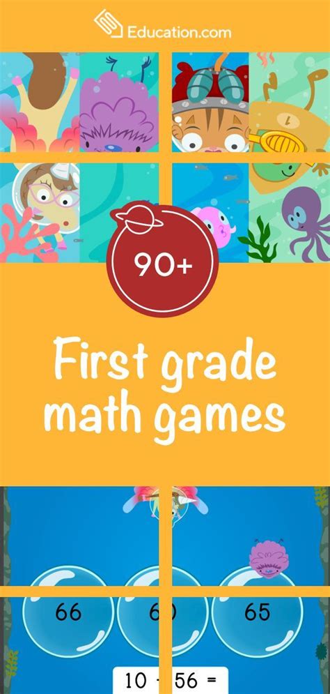 Online Learning Games For 1st Graders