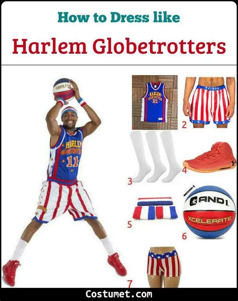 harlem globetrotters costume for cosplay and halloween