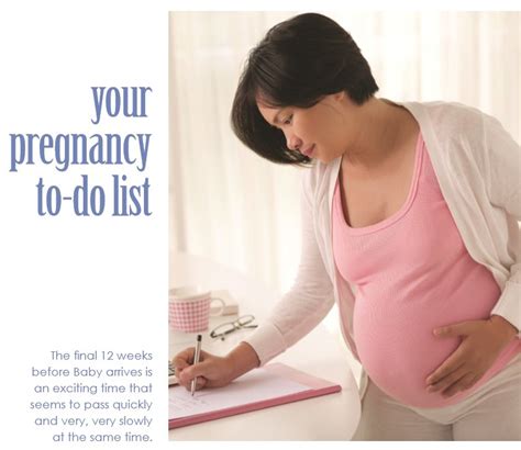 Your Pregnancy To Do List Kc Parent Magazine