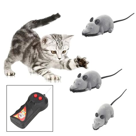 Hot Wireless Remote Control Rc Electronic Rat Mouse Mice Toy Funny