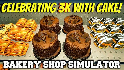 First Look Celebrating With Cake Bakery Shop Simulator 3k Party