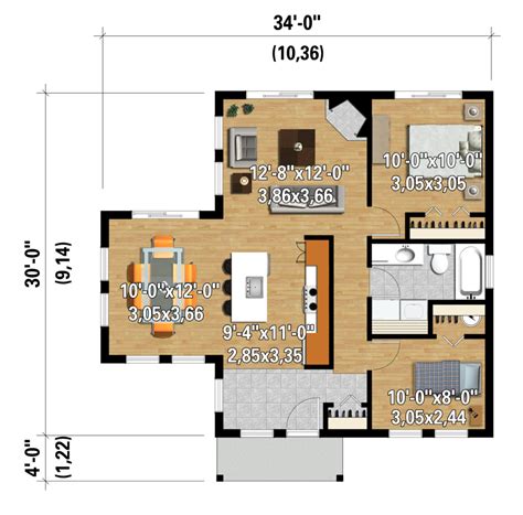 2 Bedroom 850 Sq Ft Apartment Floor Plan Redbluegreenvans