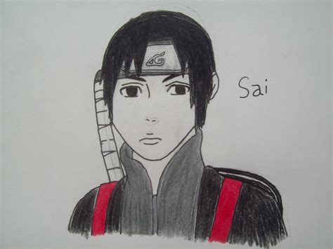Sai From Naruto Shuppuden Drawing by HinataIsShy - DragoArt