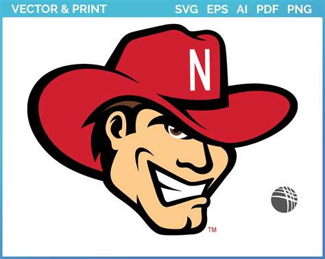 Nebraska Cornhuskers Mascot Logo 2004 College Sports Vector Svg