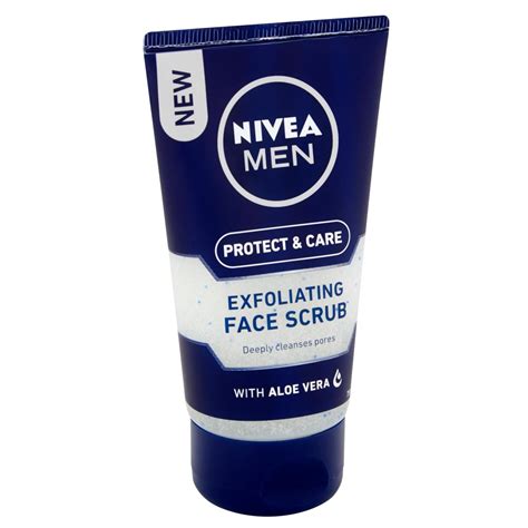 Nivea Men Protect And Care Exfoliating Face Scrub 75ml Wilko