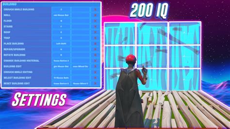 These Settings Made Me The Fastest Editor In Fortnite Right Click